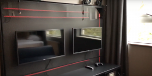 Arcade Hotel Tech Wall