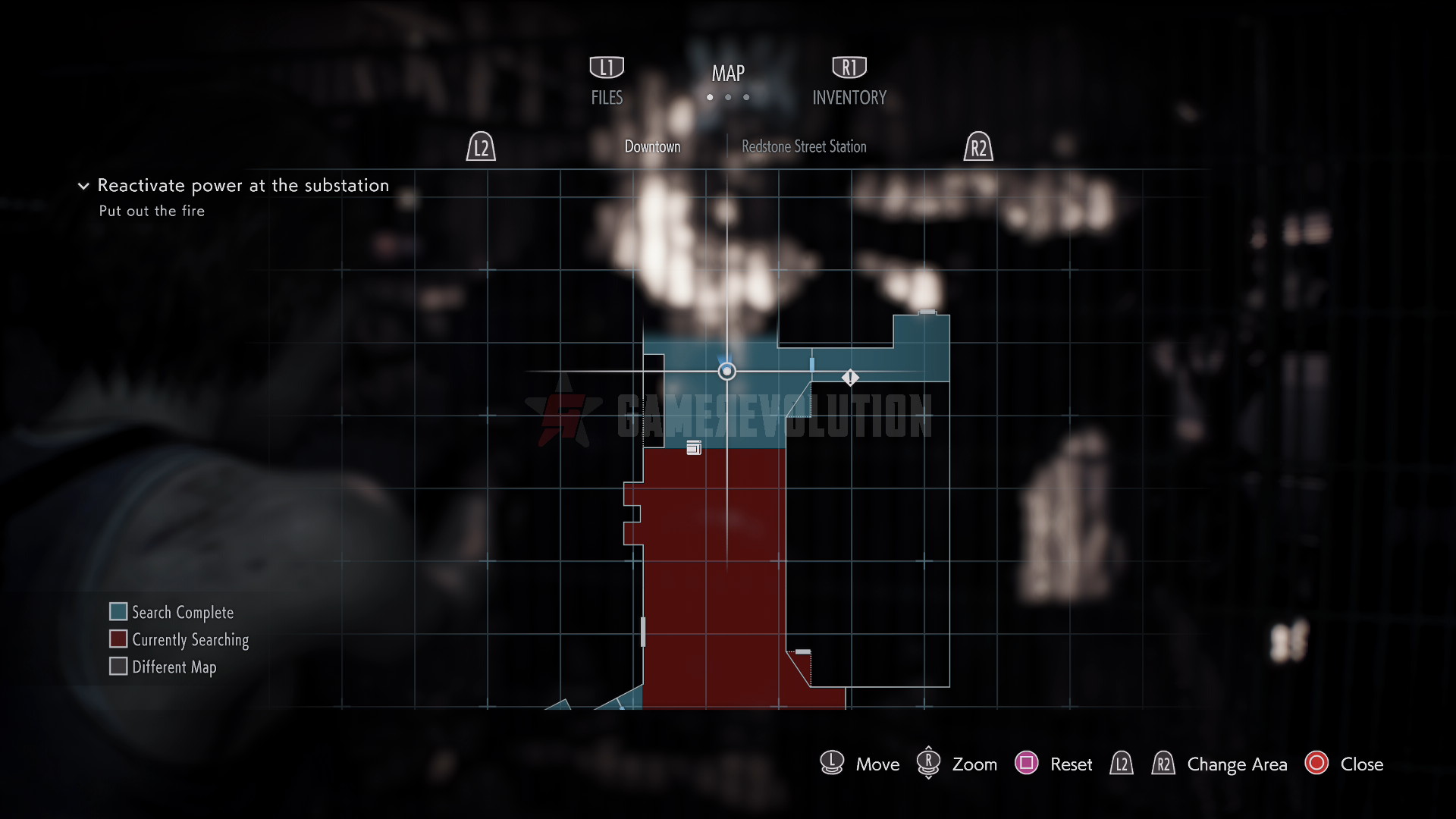 resident evil 3 map