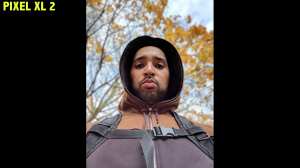 Front Facing portrait on Google Pixel XL 2
