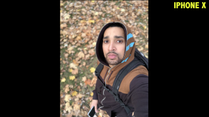 Front Facing portrait on iPhone X