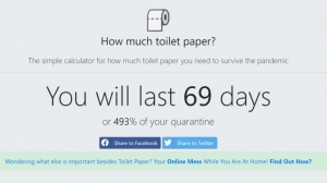 Toilet Paper Calculator